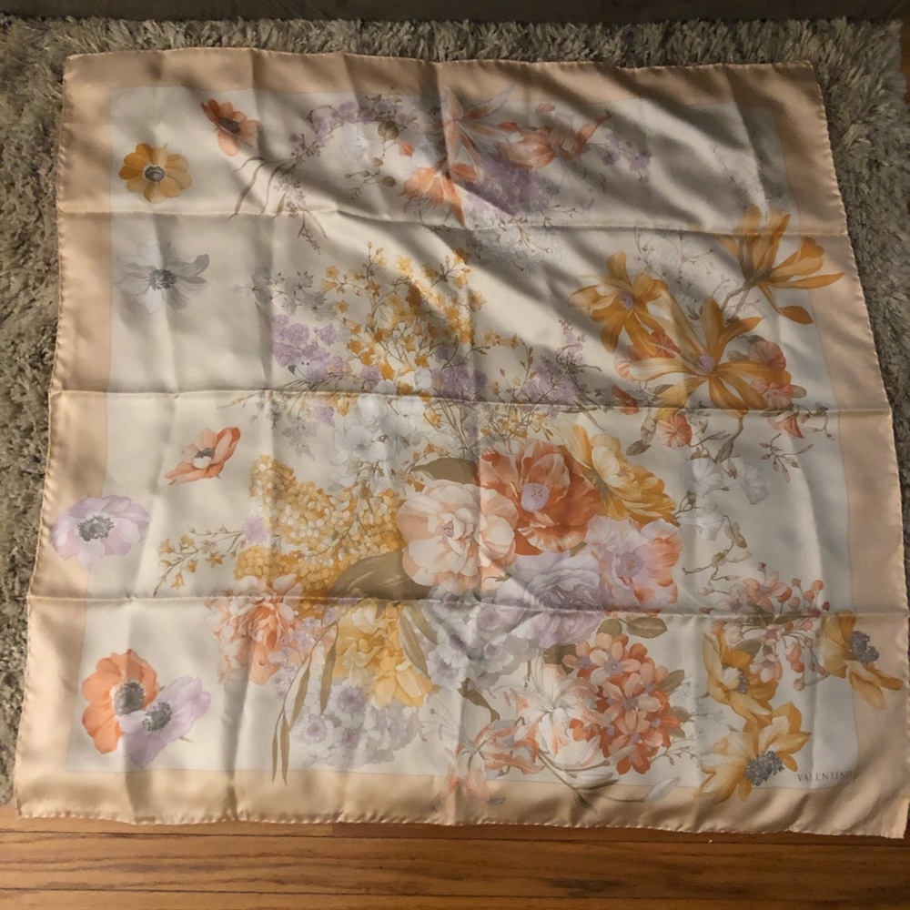 Valentino Authentic silk scarf